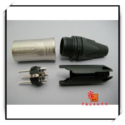 专业音频连接的核心选择 NEUTRIK卡侬公头深度解析